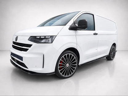 👉Splitter anteriore V.2 per Volkswagen Transporter T7 ABS nero lucido👈