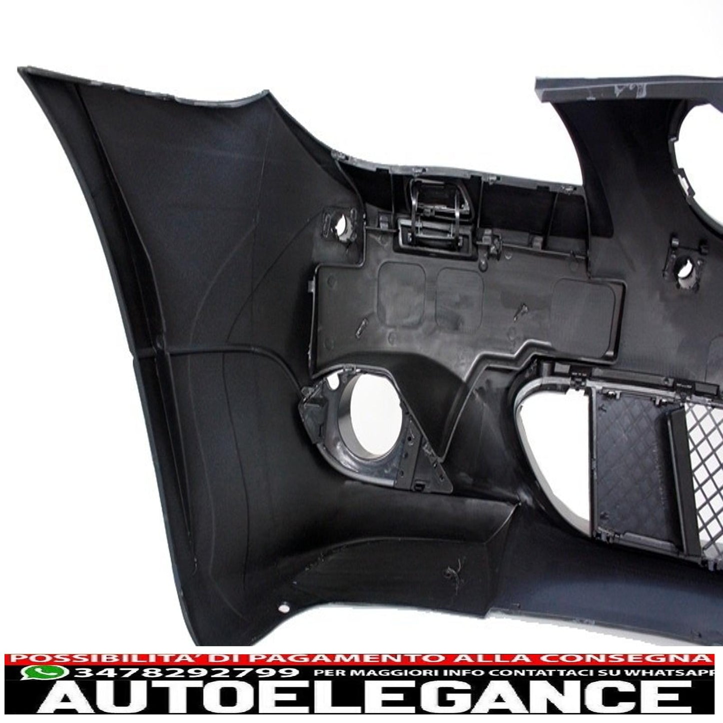 body kit suitable for bmw 5 series e60 (2003-2007) m-technik look spoiler trunk pdc 24mm