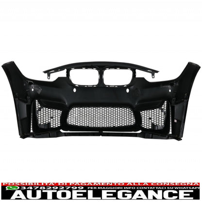 complete body kit suitable for bmw f30 (2011-2019) with led rear lights dynamic sequential cornering light evo ii m3 cs style without fog lights 