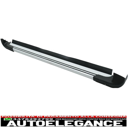 Running Boards Steps for Toyota RAV4 XA40 13-18 Dusty White 