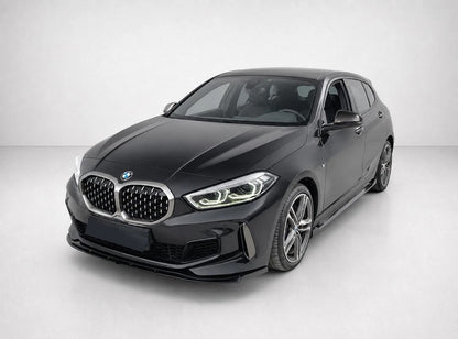 👉SPLITTER ANTERIORE PER BMW M135i F40 ABS NERO LUCIDO👈