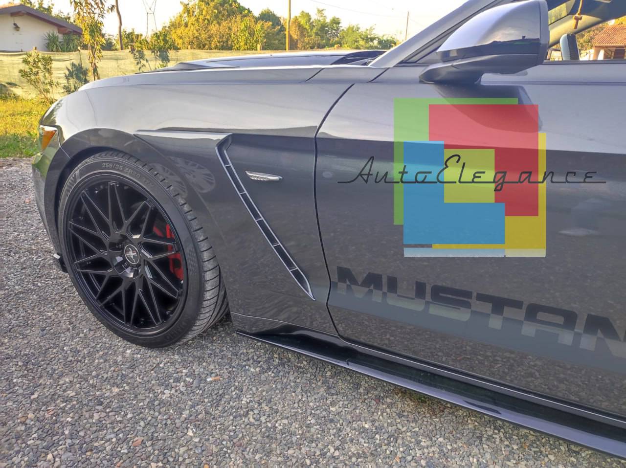 PRESE ARIA ANTERIORI+POSTERIORI ADATTI PER FORD MUSTANG 2015-2018 LOOK SPORTIVO