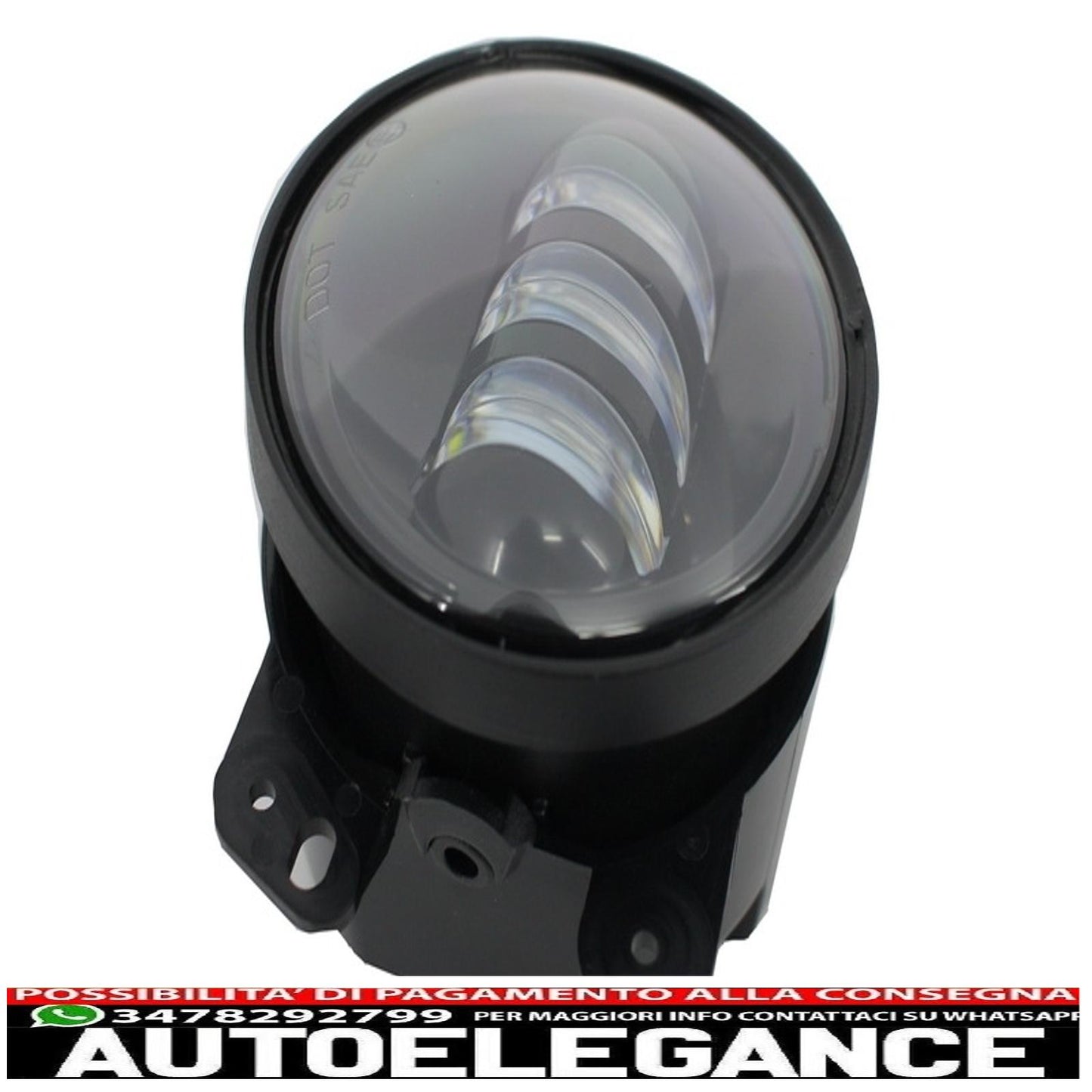 4 inch full led fog lights fit for Jeep Wrangler JK TJ LJ (2007-2017)
