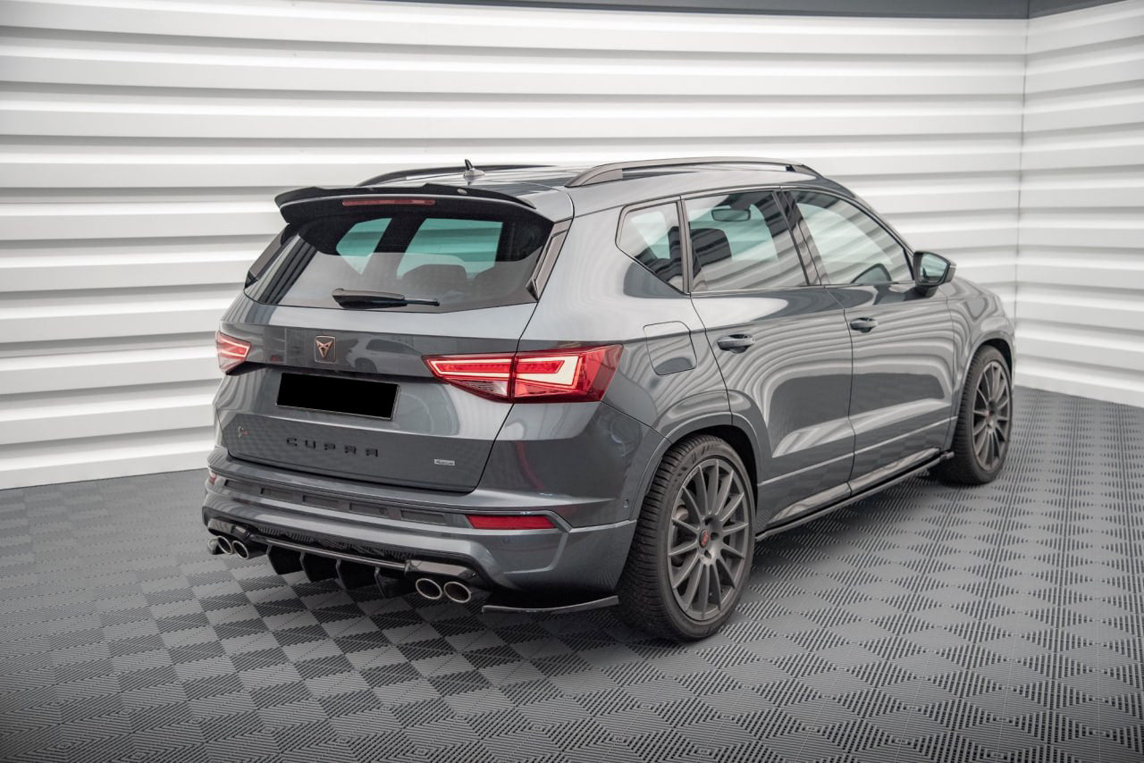 REAR FLAP SUITABLE FOR CUPRA ATECA MK1 2018-2021 GLOSS BLACK