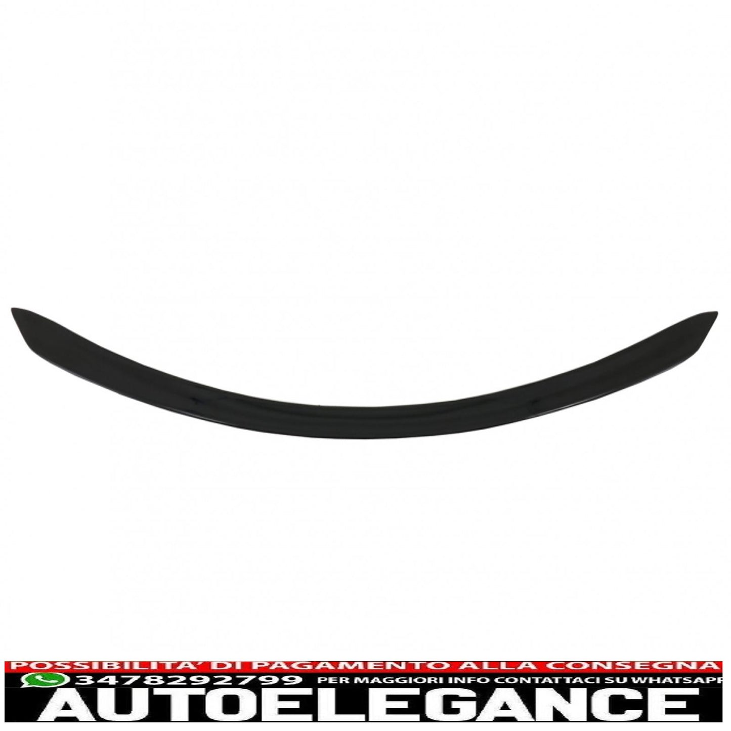 Boot Spoiler Suitable for Mercedes E-Class W213 (2016 onwards) Piano Black