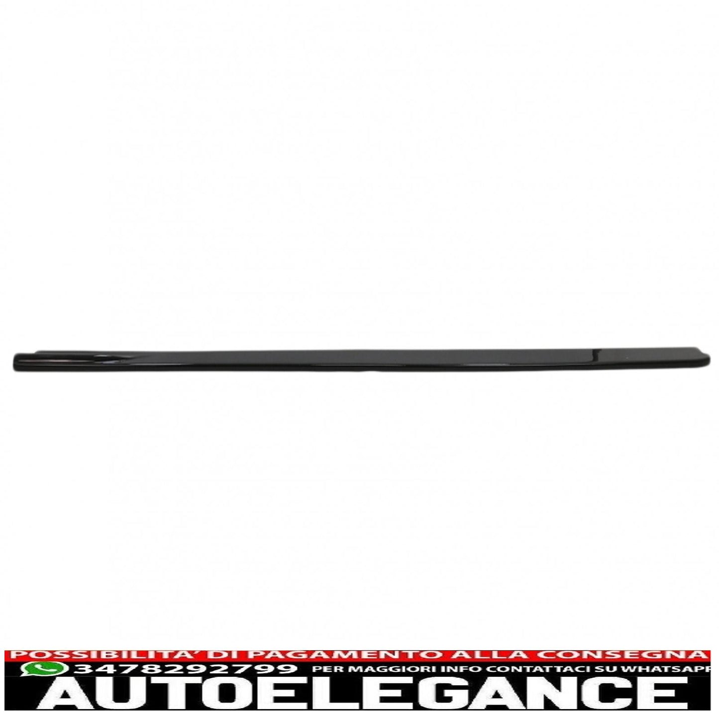 Estensioni minigonne laterali adatte per Toyota Yaris Mk4 XP210 (2020-up) Piano Black