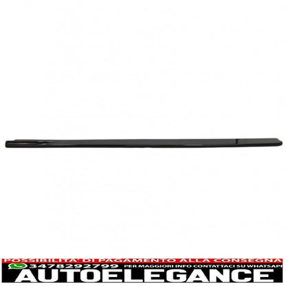 Estensioni minigonne laterali adatte per Toyota Yaris Mk4 XP210 (2020-up) Piano Black