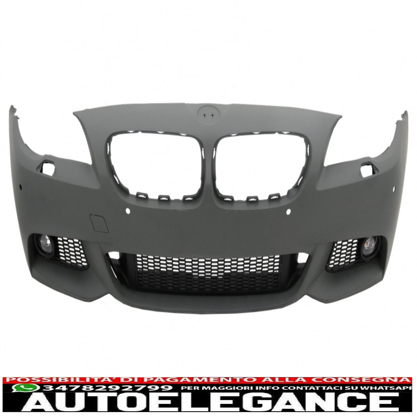 paraurti anteriore adatto per bmw serie 5 f10 f11 (07.2010-2013) non lci berlina touring m-technik design