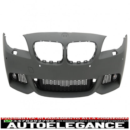 paraurti anteriore adatto per bmw serie 5 f10 f11 (07.2010-2013) non lci berlina touring m-technik design