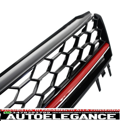 central grille without badge suitable for vw golf 7 vii (2012-2017) gti r-line design 