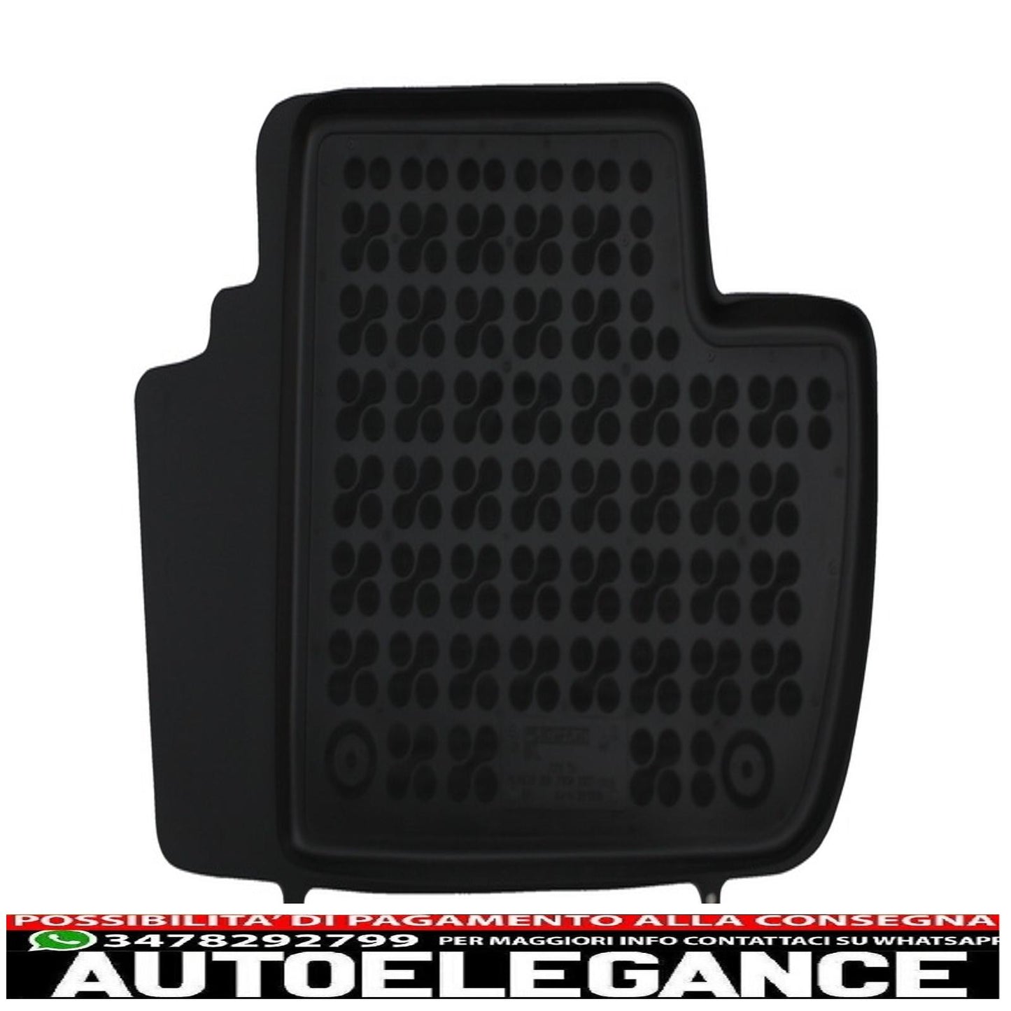 Black mat suitable for peugeot 308 2007-2013