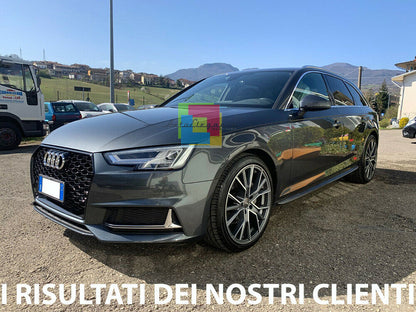 💎AUDI A4 B9 2015-2018 GRIGLIA ANTERIORE CALANDRA RS4 NIDO D'APE BORDO NERO💎