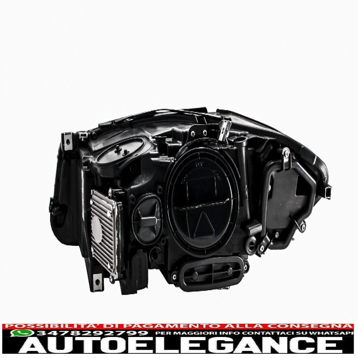 Fari angel eye full led adatti per bmw serie 5 f10 f11 lci (2014-2017)