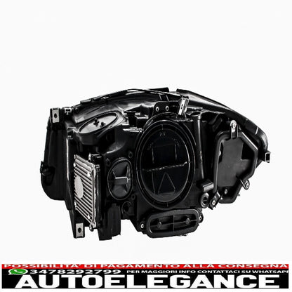 Fari angel eye full led adatti per bmw serie 5 f10 f11 lci (2014-2017)