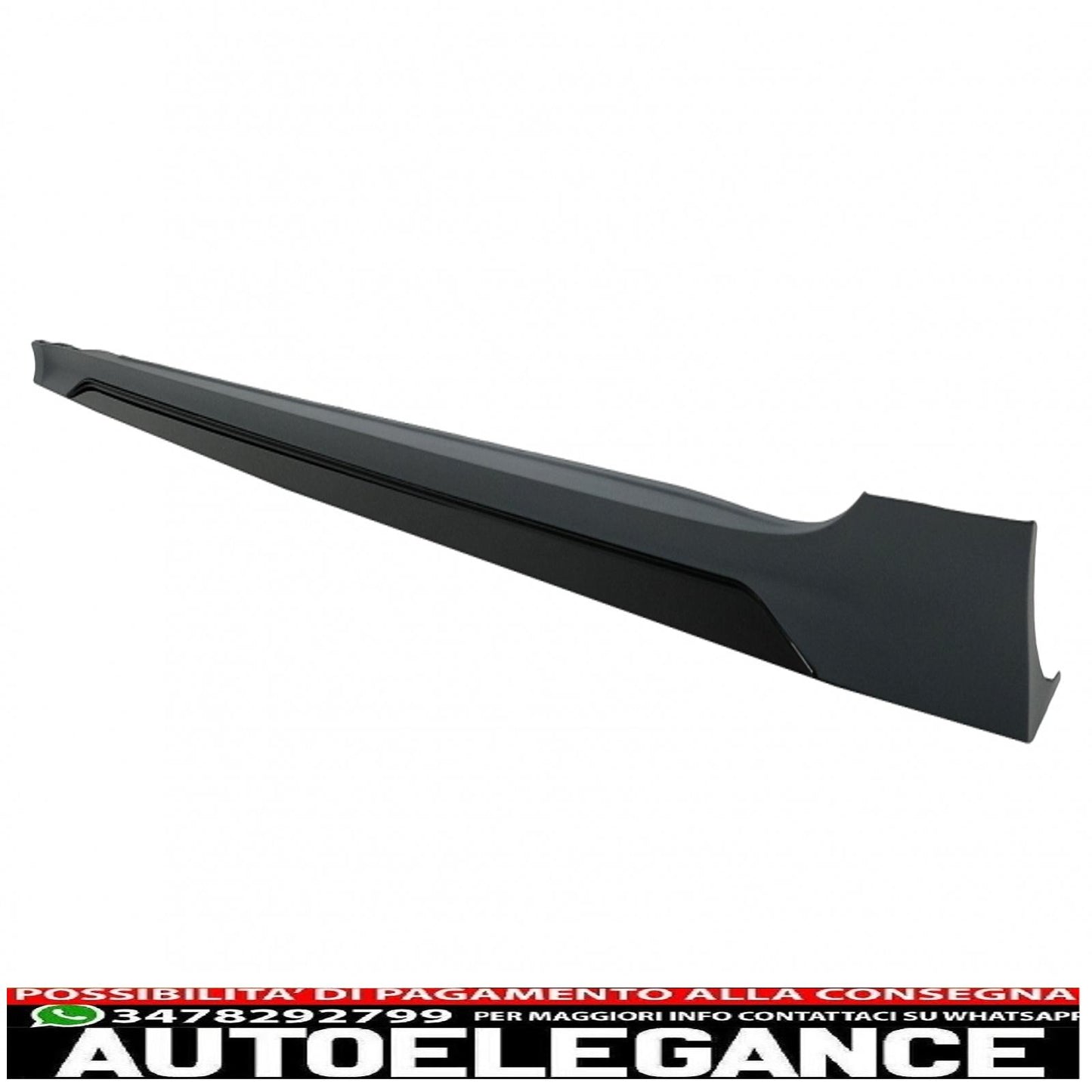 side skirts with additional moldings suitable for audi a5 f5 sportback facelift (2020 onwards) racing look 