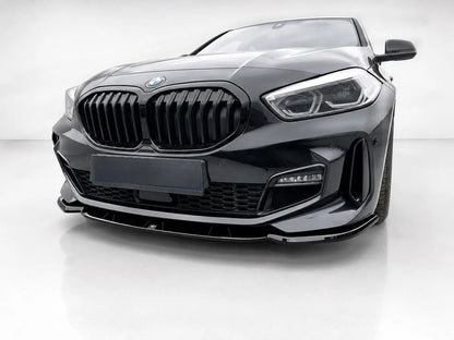 👉Splitter anteriore per BMW Serie 1 F40 M-PACK (2019-2024) ABS nero lucido👈
