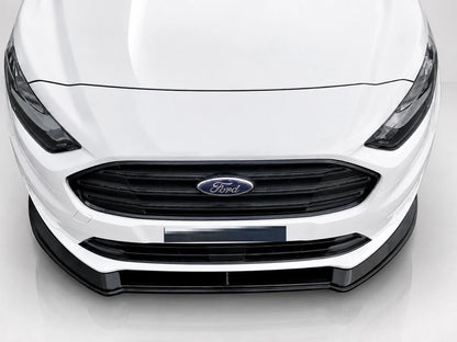 👉Splitter Anteriore ABS Nero Lucido Ford Transit Connect Mk2 Facelift 19-24👈