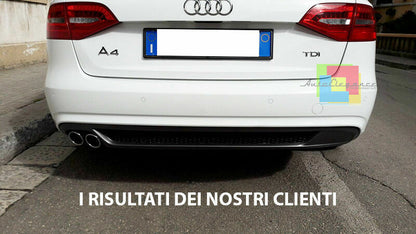 ESTRATTORE SLINE PER AUDI A4 B8 2012-2015 DIFFUSORE POSTERIORE SOTTO PARAURTI