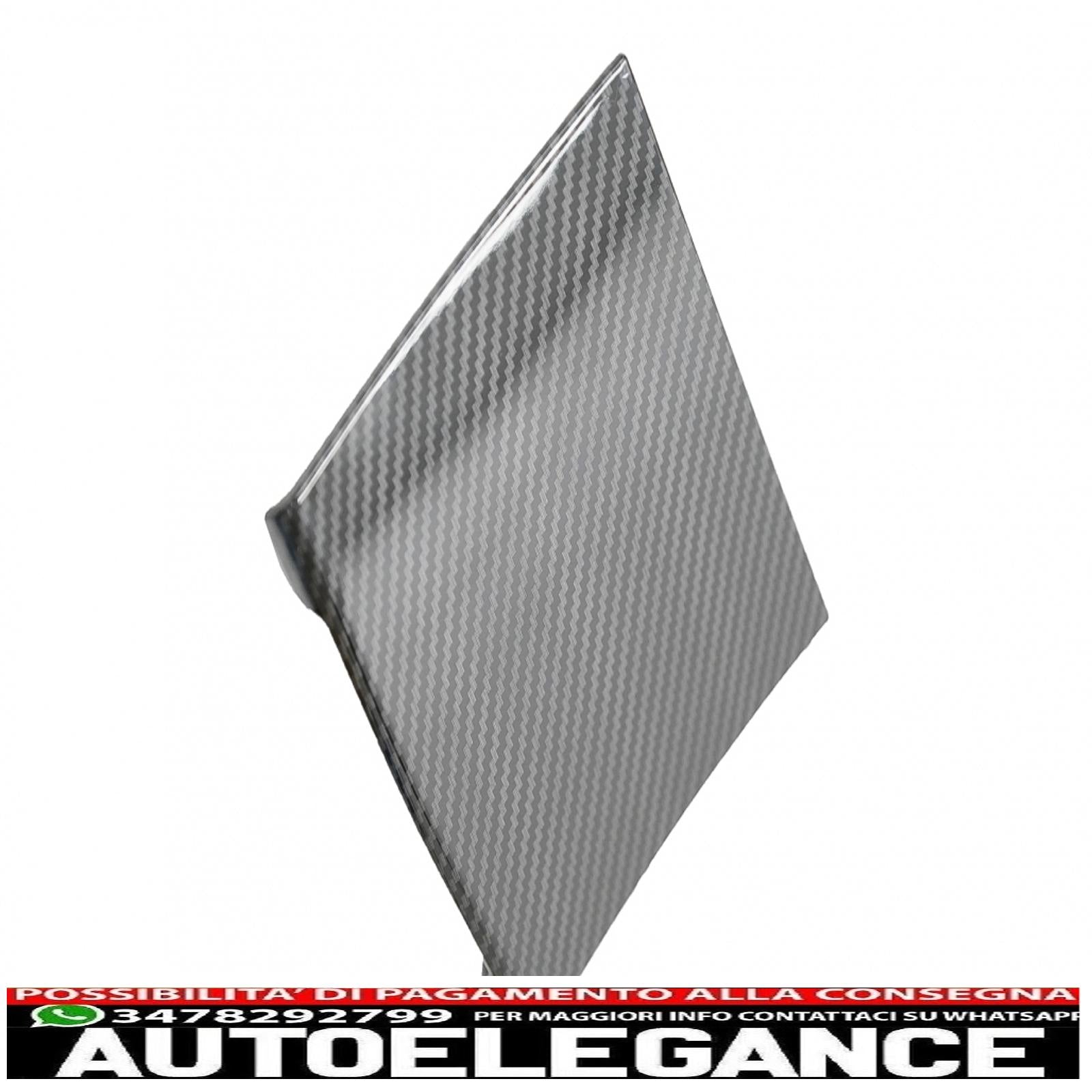 Copertura del rivestimento della presa d'aria della scatola del bracciolo posteriore adatto per mercedes classe A w177 v177 (2018-up) in fibra di carbonio AUTOELEGANCERICAMBI