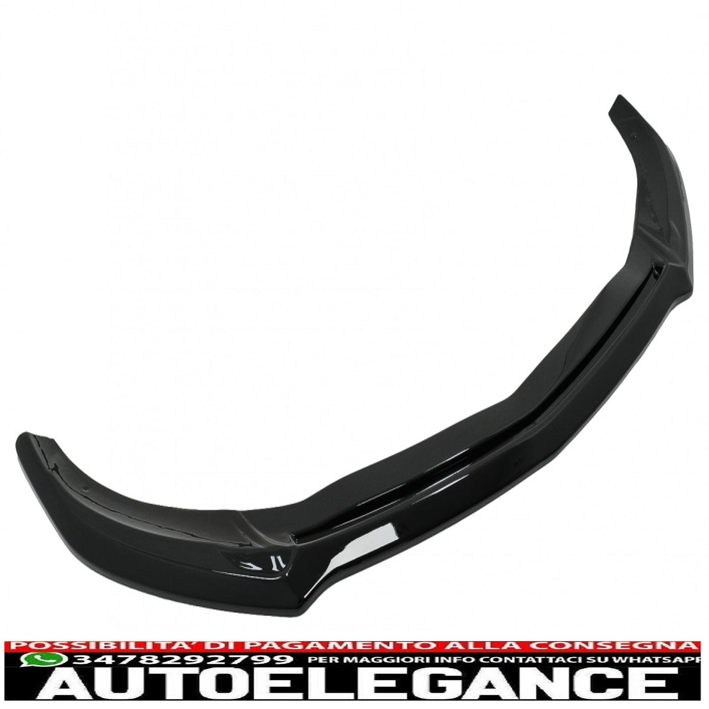 aerodynamic body kit suitable for mercedes a-class w176 sport line (2015-2018) piano black