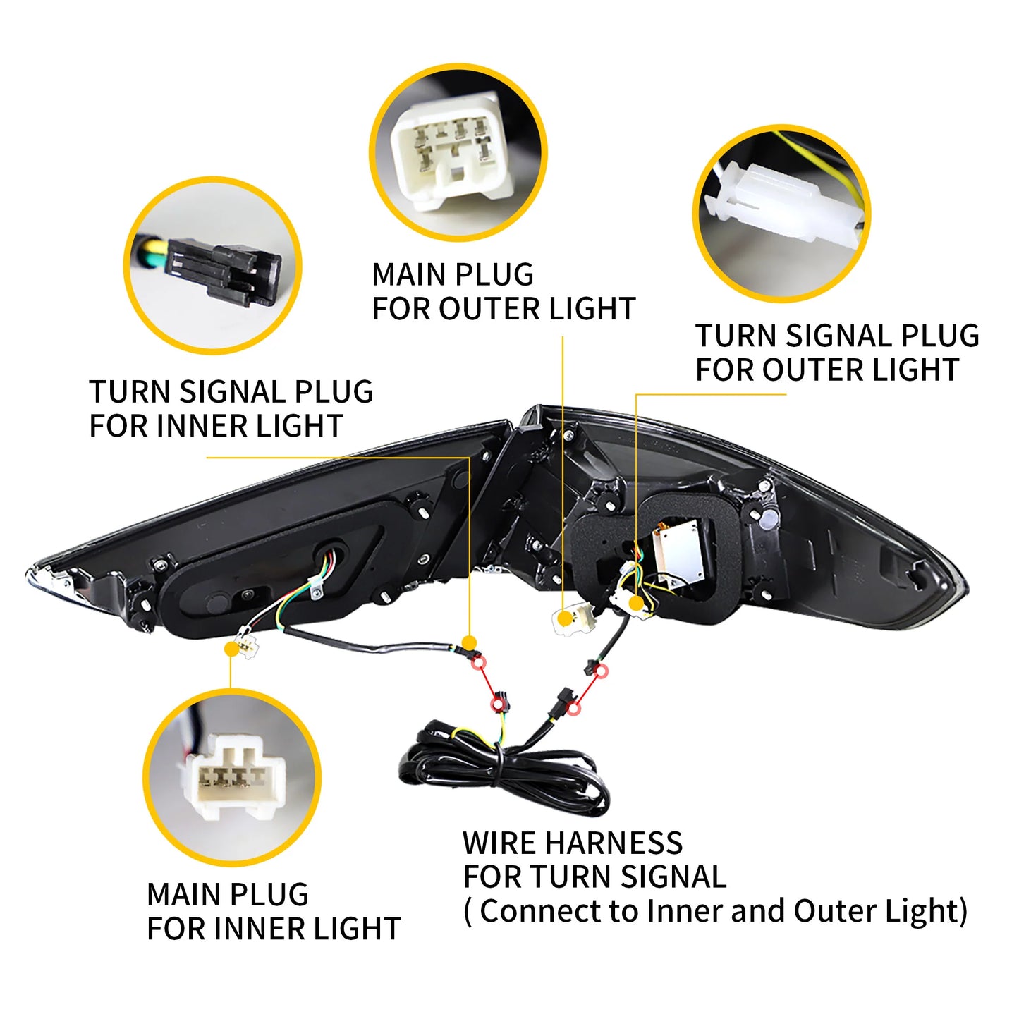 Luci posteriori a LED per Hyundai Sonata 2018 2019 con animazione di avvio DRL indicatore sequenziale