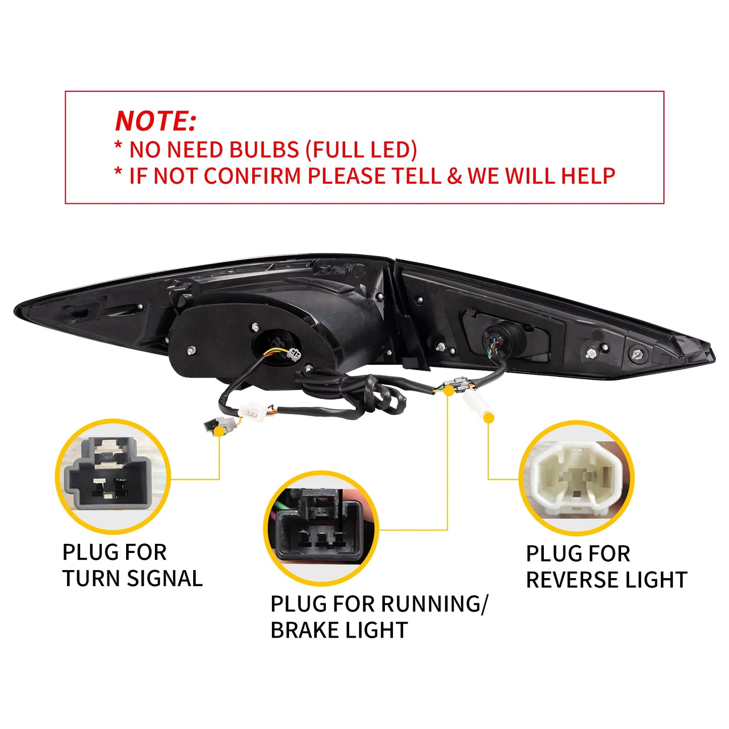 Fanali posteriori Full LED per Mazda 3 Axela Sedan 2014-2018 (segnali di direzione sequenziali con illuminazione dinamica di benvenuto)