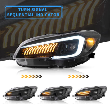 Proiettore Dual Beam e fari Full LED per Subaru WRX 2015-2021
