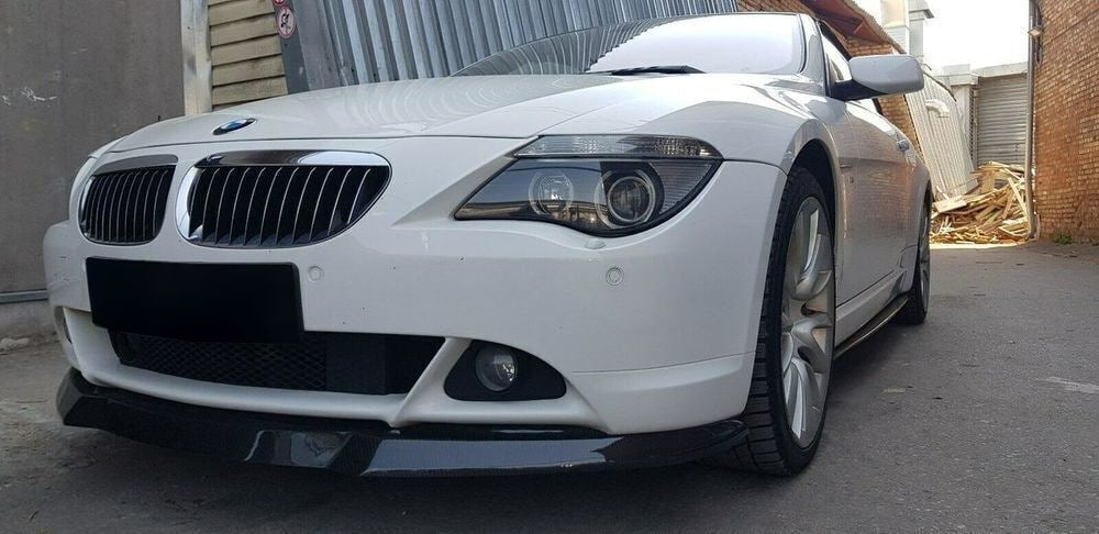 SPLITTER SUITABLE FOR BMW 6 SERIES E63 E64 2003-2007 STANDARD RAW LOOK