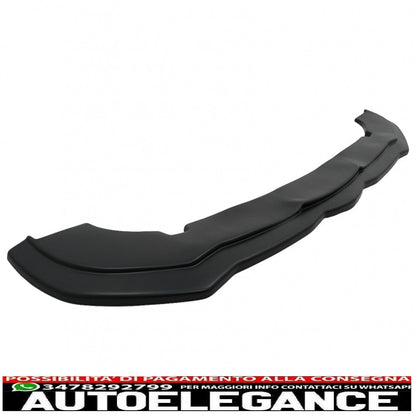 Front bumper splitter suitable for alfa romeo giulia 952 (2016-2021) black