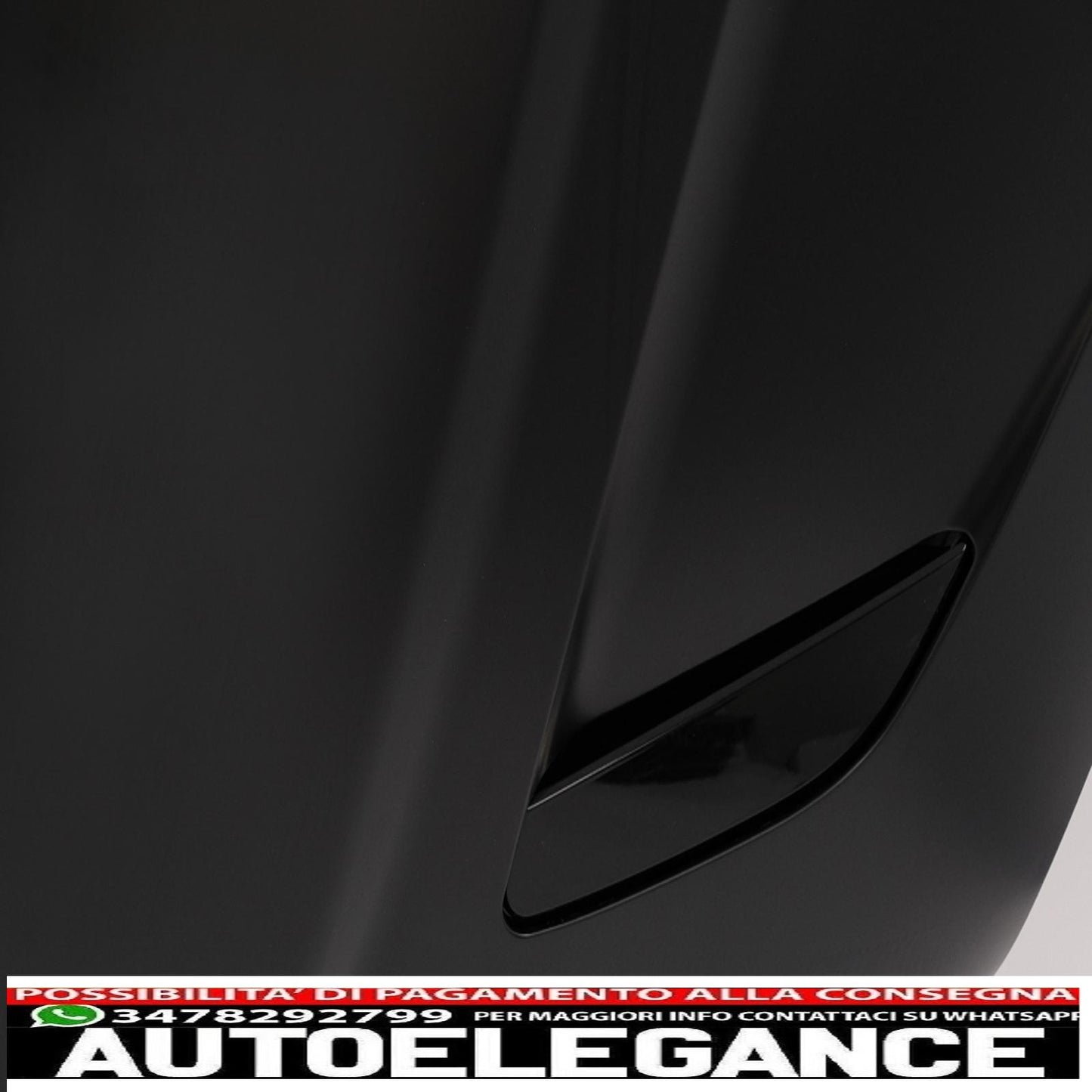 cofano cofano adatto per bmw serie 5 g30 berlina g31 touring g38 (2017-2019) m5 cs look AUTOELEGANCERICAMBI