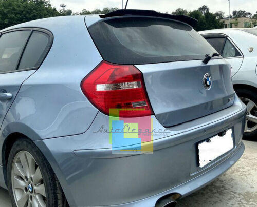 BMW SERIE 1 E87 E81 04-11 SPOILER POSTERIORE TETTO AGGIUNTIVA ALA NERO LUCIDO AUTOELEGANCERICAMBI