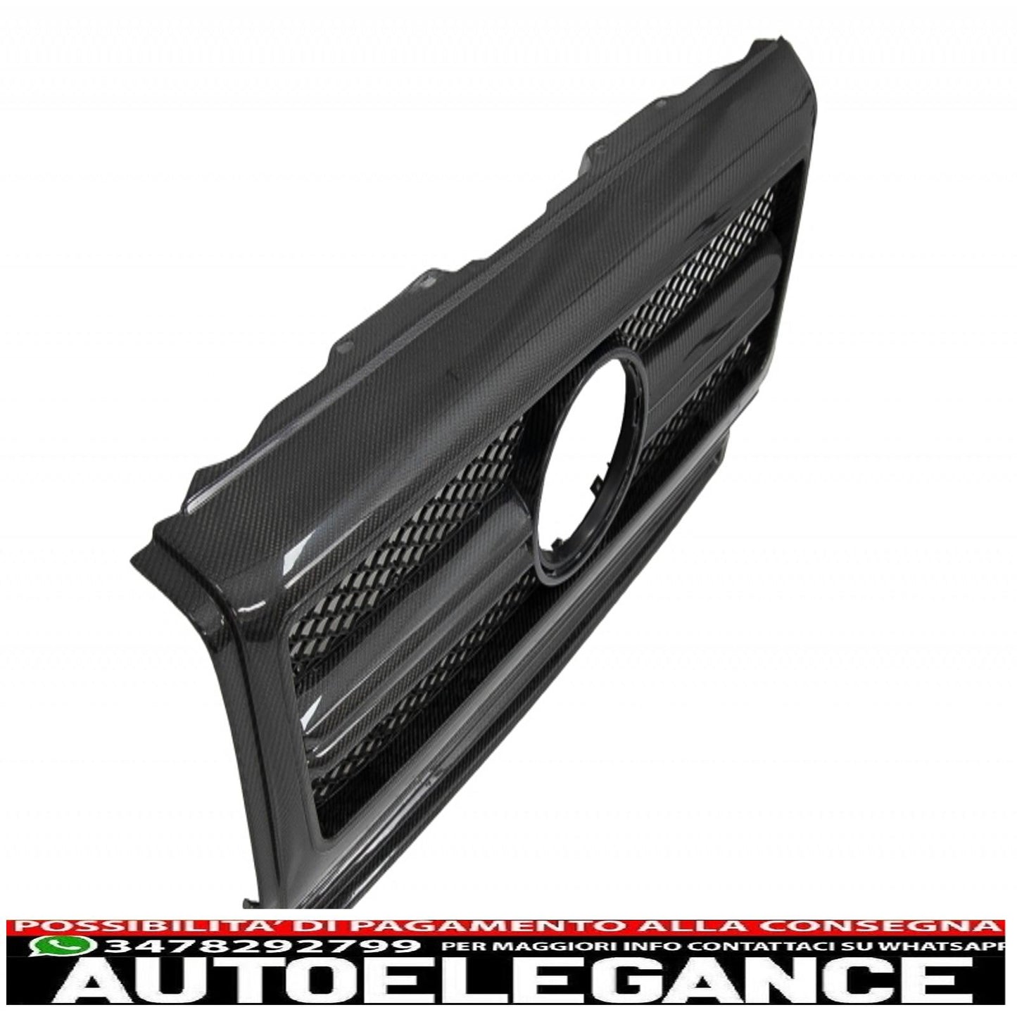 real carbon front parts suitable for mercedes g-class w463 amg (1990-2014) g65 design grille headlights spoiler covers 