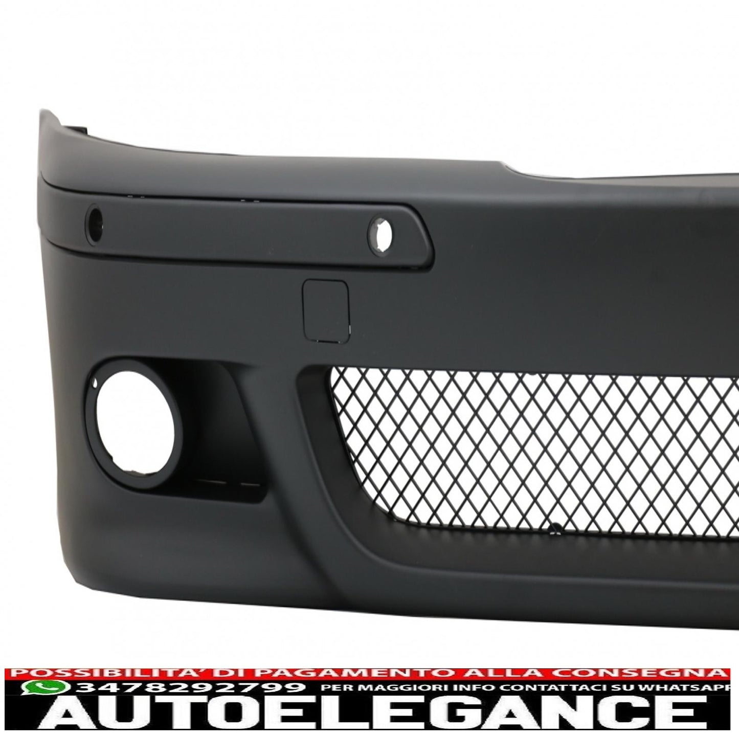 body kit suitable for bmw 5 series e39 (1997-2003) with fog lights and central grilles m5 design