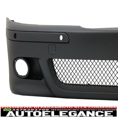 body kit suitable for bmw 5 series e39 (1997-2003) with fog lights and central grilles m5 design