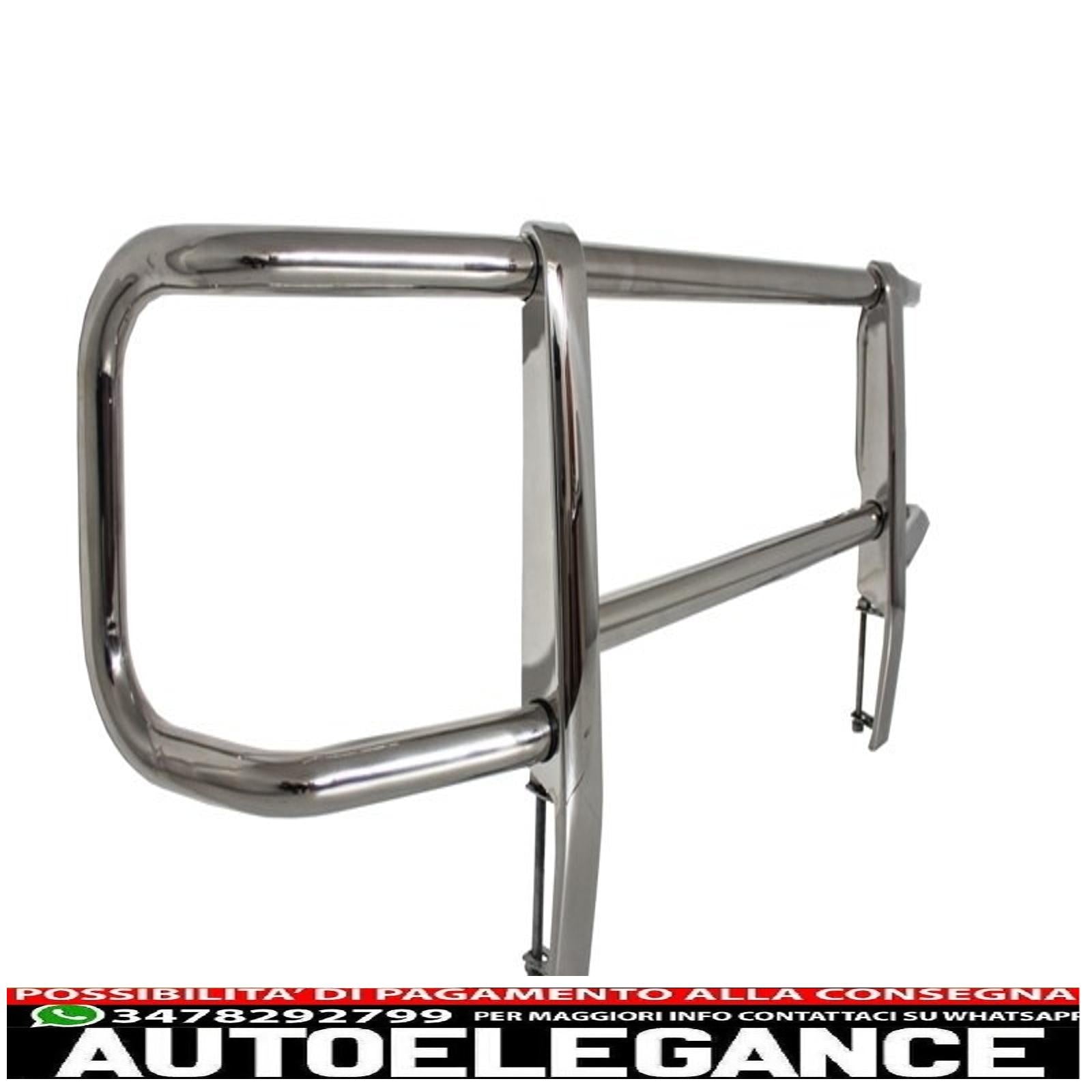 Bullbar adatto per mercedes classe g w463 (1989-2018) design g63 g65 AUTOELEGANCERICAMBI