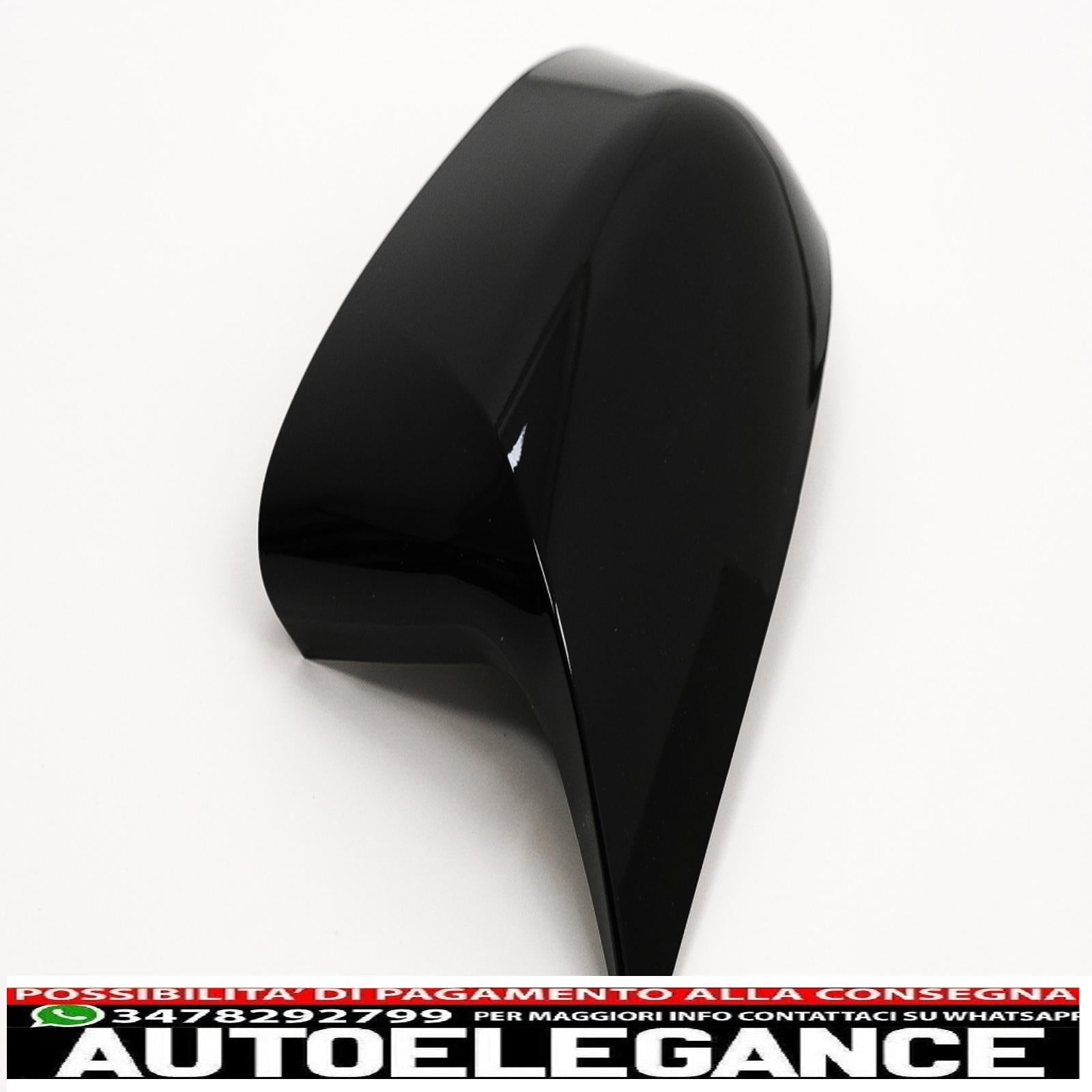 Calotte specchietti adatte per bmw x3 g01 x3 g08 x4 g02 x5 g05 x6 g06 x7 g07 (2017-2020) m sport design nero pianoforte AUTOELEGANCERICAMBI