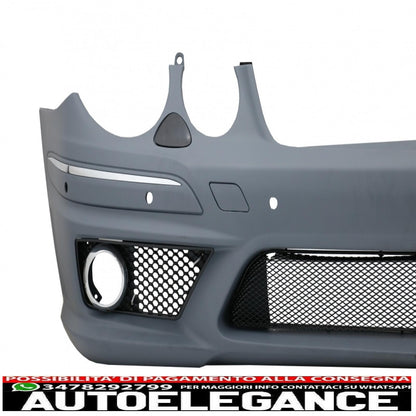 body kit with central grille suitable for mercedes e-class w211 (2002-2009) design e63 