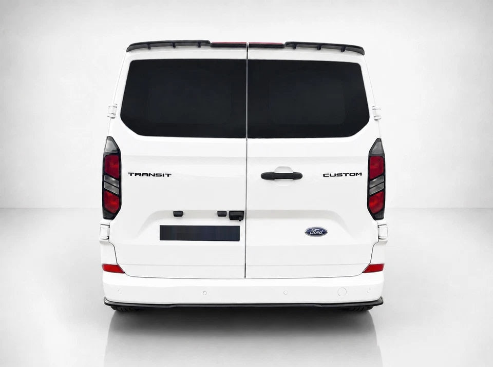 👉Splitter Posteriore adatto per Ford Transit Custom MK2 VW T7 Nero Lucido👈