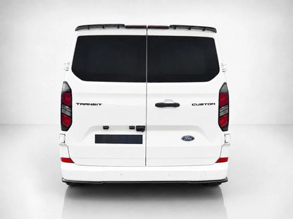 👉Splitter Posteriore adatto per Ford Transit Custom MK2 VW T7 Nero Lucido👈
