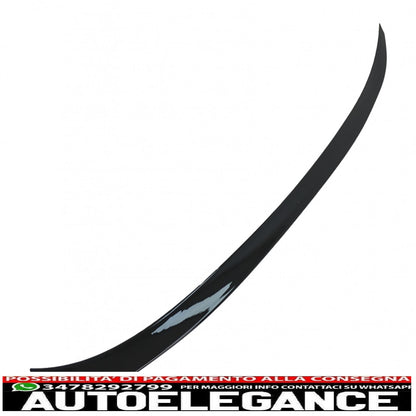 Trunk Spoiler Suitable for BMW 5 Series G30 Limousine (2017-up) M5 Design Piano Black 