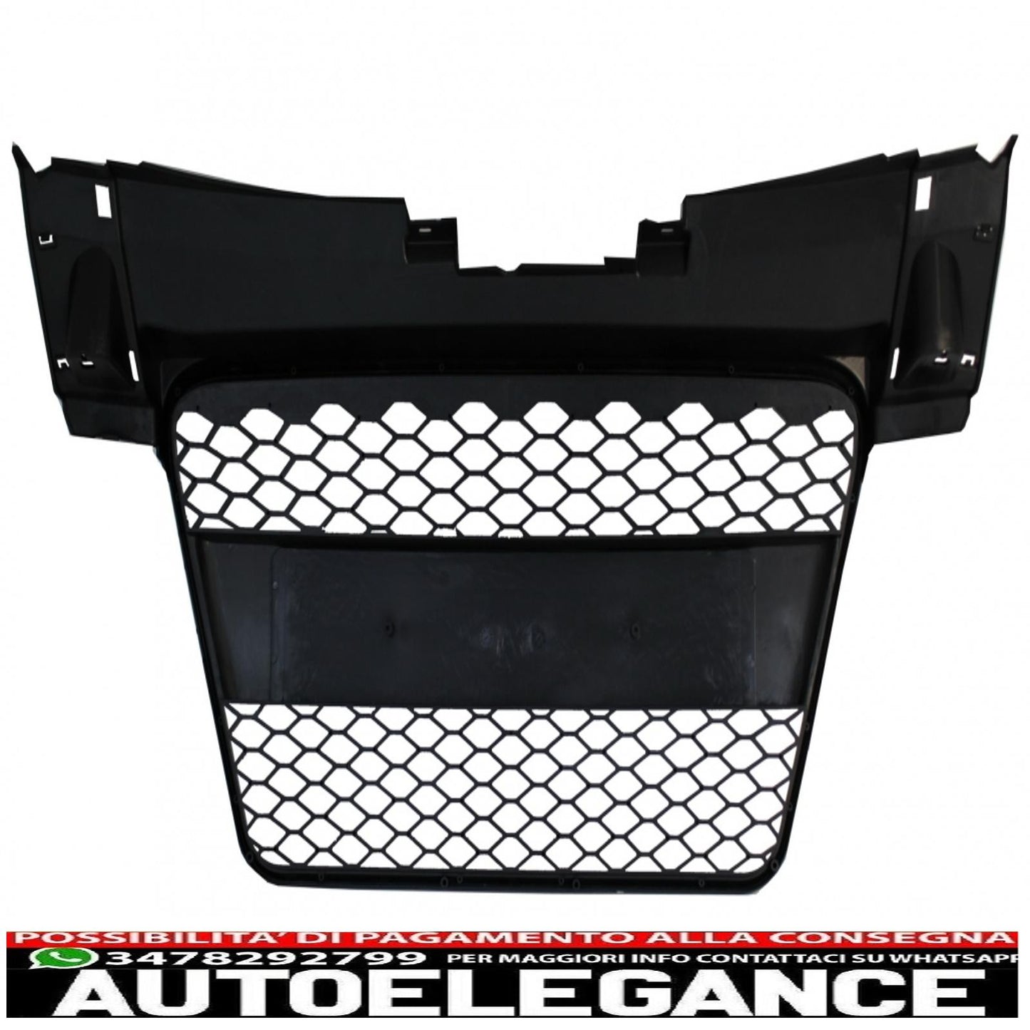 griglia anteriore senza badge adatta per audi tt 8j (2006-2014) rs design