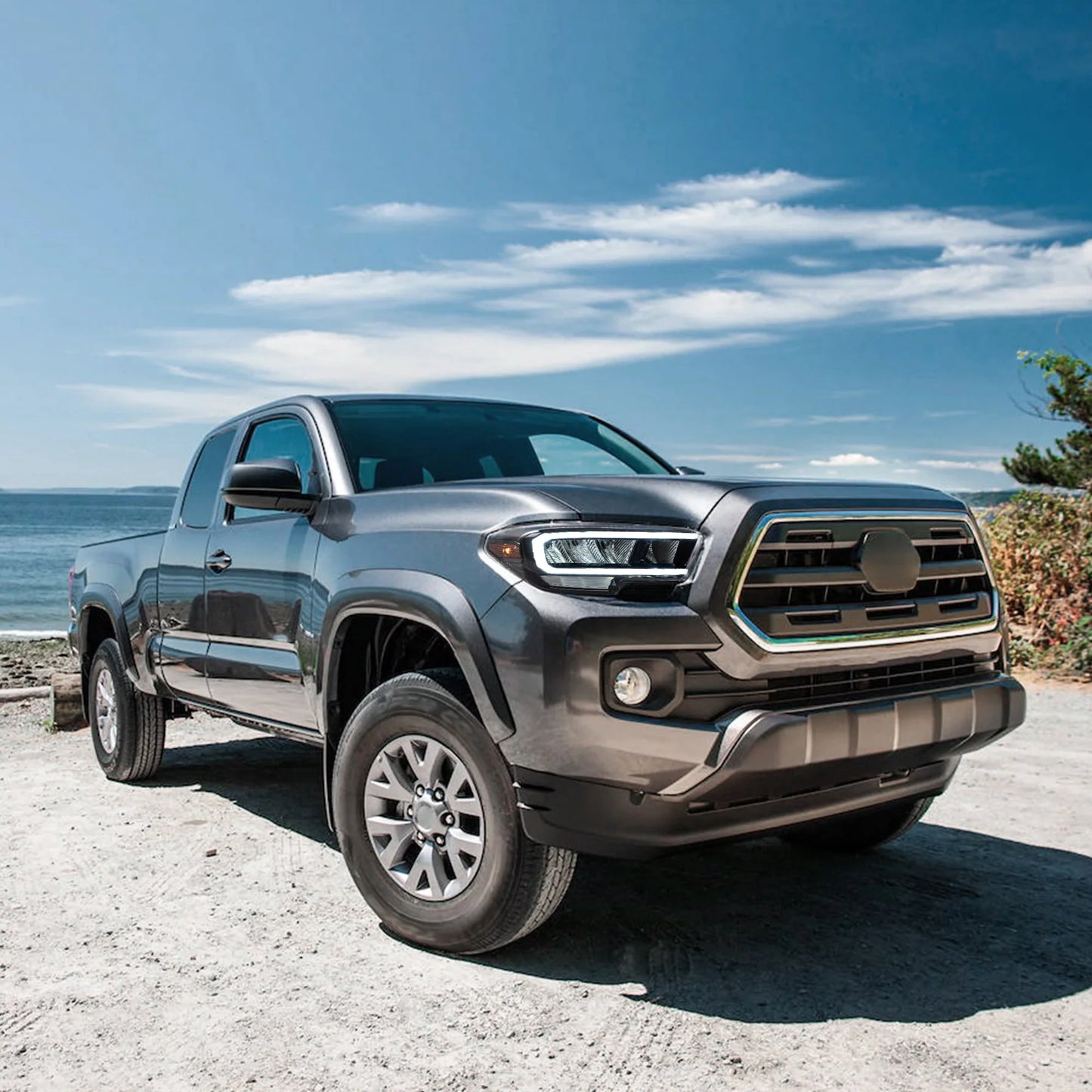 Proiettore Matrix e fari Full LED per Toyota Tacoma 2015-UP (prodotto pre-vendita. Matrix LED e stili Full LED da scegliere)