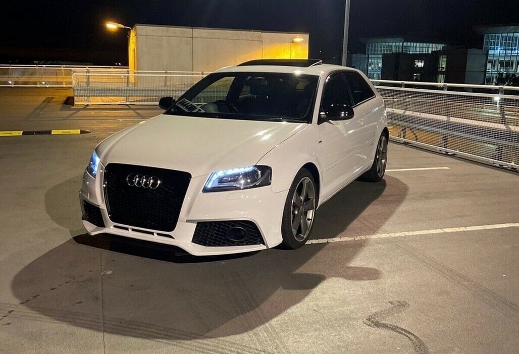 BUMPER SUITABLE FOR AUDI A3 8P LOOK RS3 08-12 RESTYLING