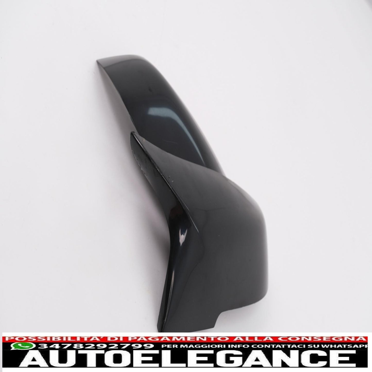 Copri specchietti adatti per bmw serie 1/2/3/4 f20 f21 f22 f23 f30 f31 f32 f33 f36 nero AUTOELEGANCERICAMBI