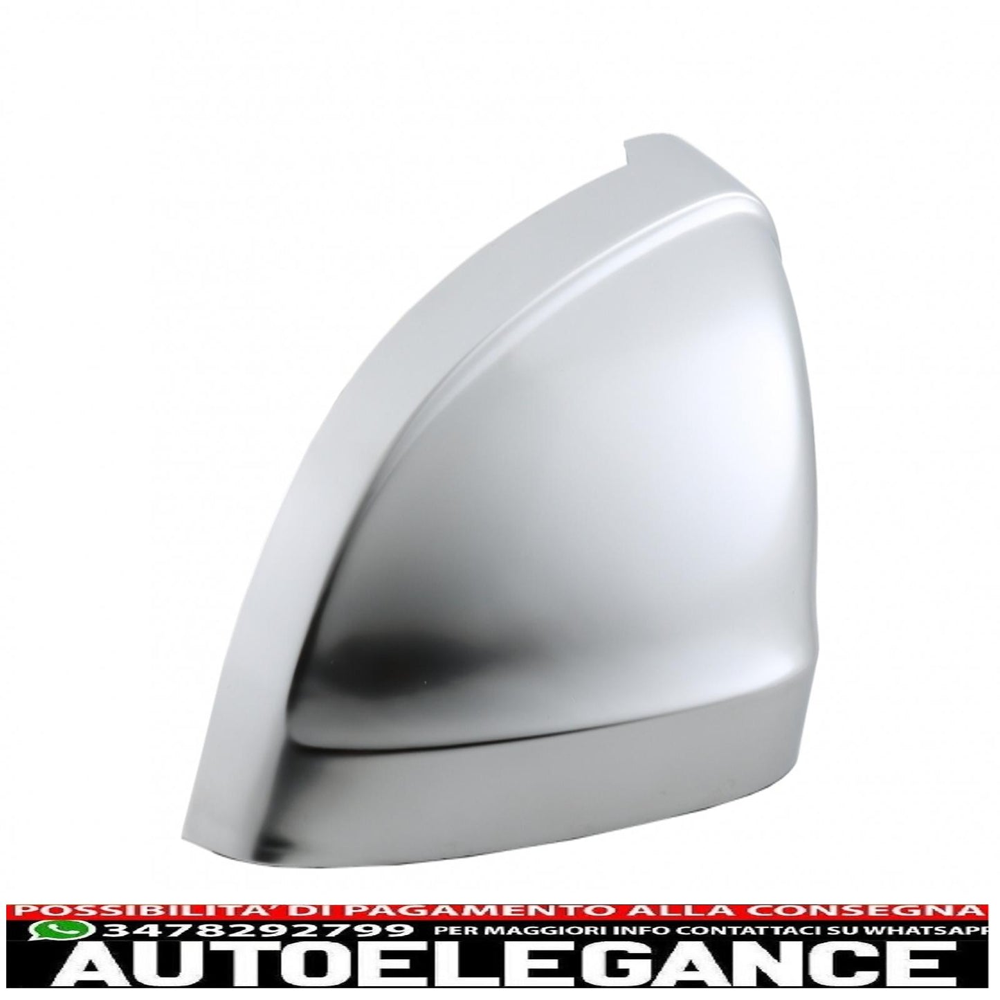 Copri specchietti adatti per audi a4 b9 (2016-) alloggiamento completo placcato in alluminio AUTOELEGANCERICAMBI