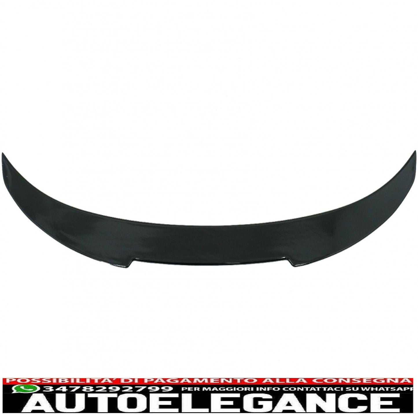 trunk spoiler suitable for bmw 4 series gran coupe f36 (2014-up) m4 csl design piano black 