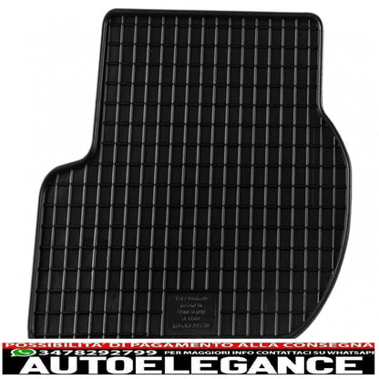 Rubber mat suitable for skoda octavia ii limousine (06/2004-01/2013) kombi (06/2004-05/2013)