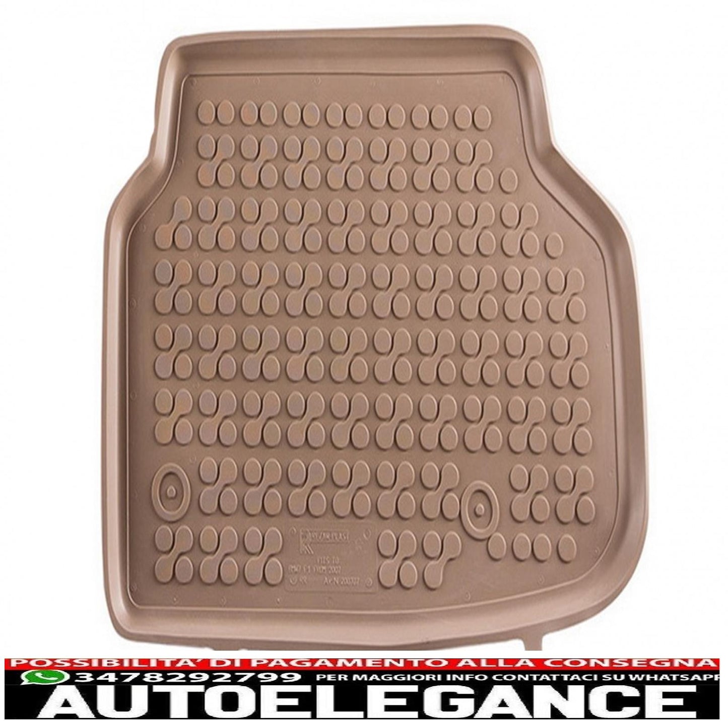 Beige floor mat suitable for bmw 7 (f01) (2008-2015) 