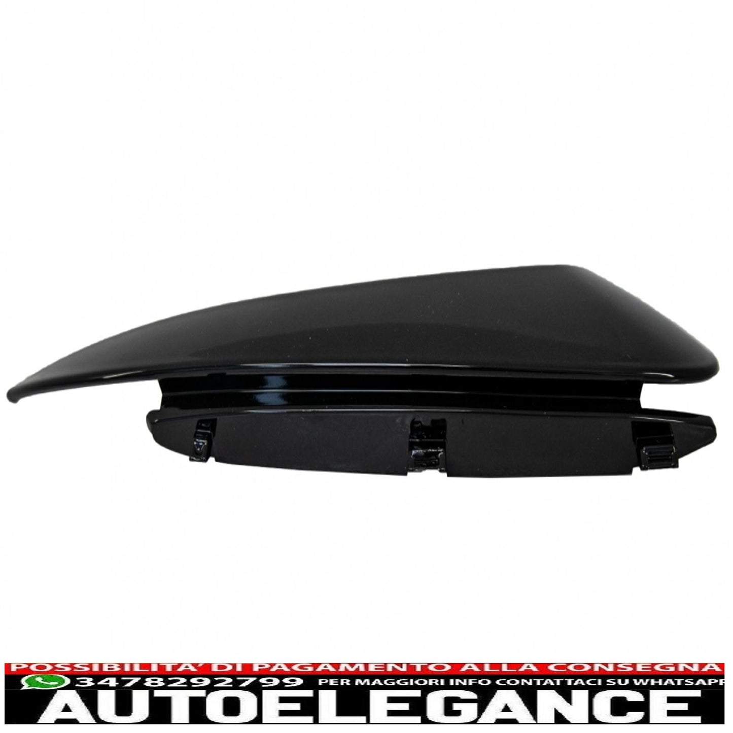 Alette paraurti posteriori alette laterali flic adatte per mercedes classe c c205 a205 (2014-2018) coupe cabriolet piano nero AUTOELEGANCERICAMBI