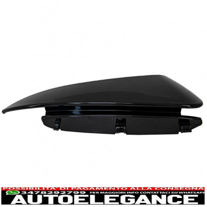 Alette paraurti posteriori alette laterali flic adatte per mercedes classe c c205 a205 (2014-2018) coupe cabriolet piano nero AUTOELEGANCERICAMBI